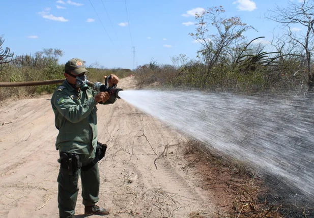 Operação Combate Incêndio em Pio IX 