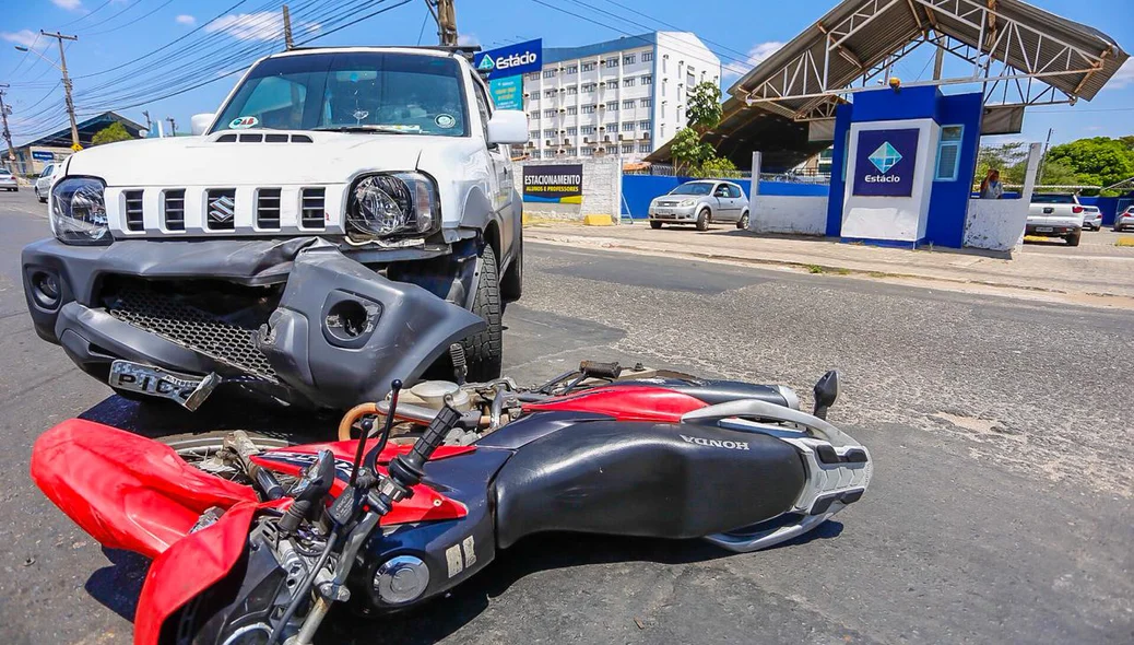 Acidente na avenida dos expedicionários