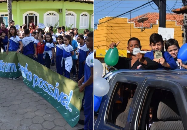 Prefeito faz homenagem a alunos da rede municipal medalhistas em campeonato