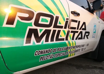 Viatura do Policiamento do TCE