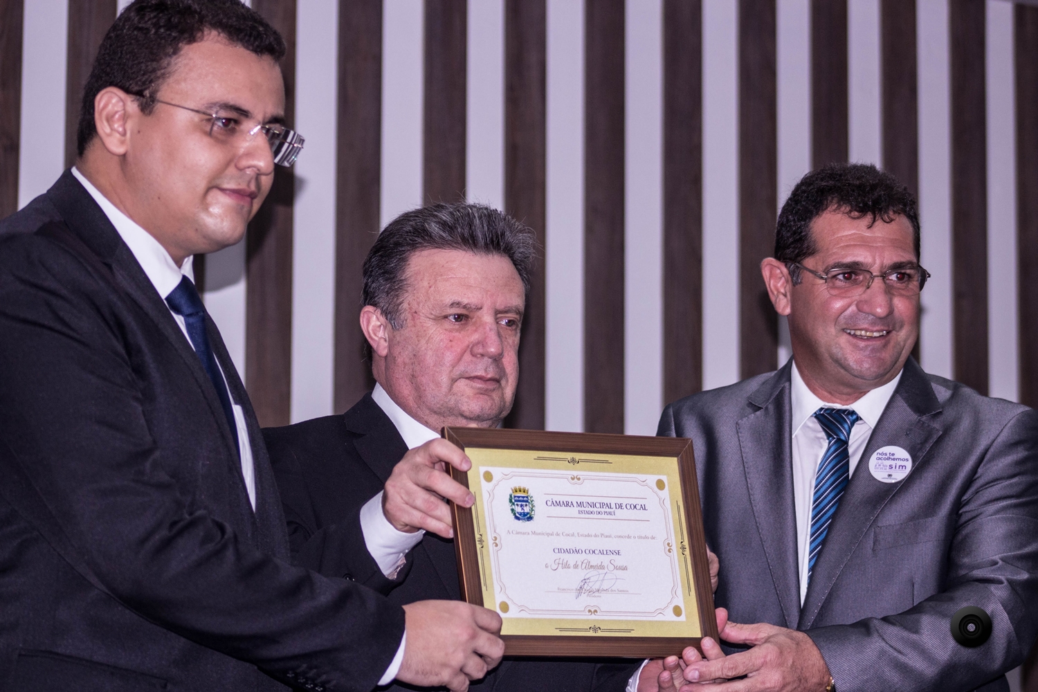Corregedor Hilo de Almeida recebe título de cidadão cocalense