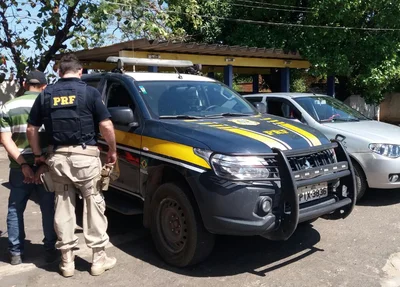 Homem preso pela PRF na BR 316