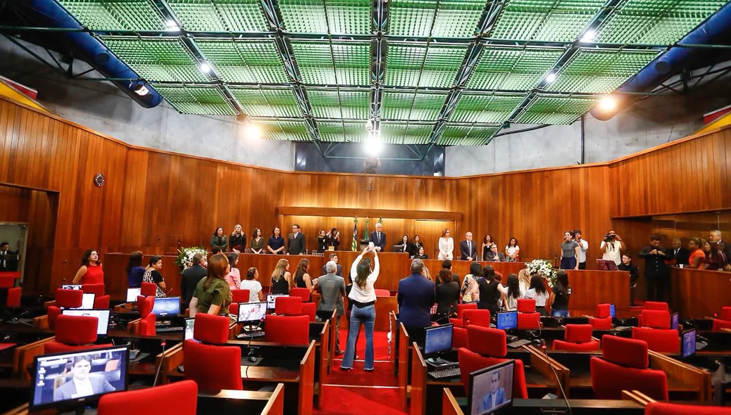 Solenidade na Assembleia Legislativa