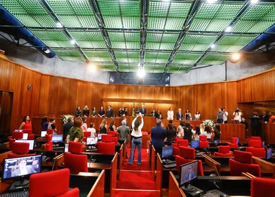 Solenidade na Assembleia Legislativa