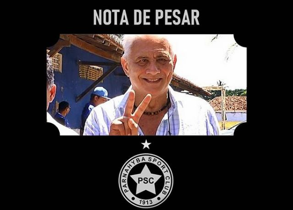 Oswaldo dos Santos atuava como presidente interino do clube desde o ano de 2018