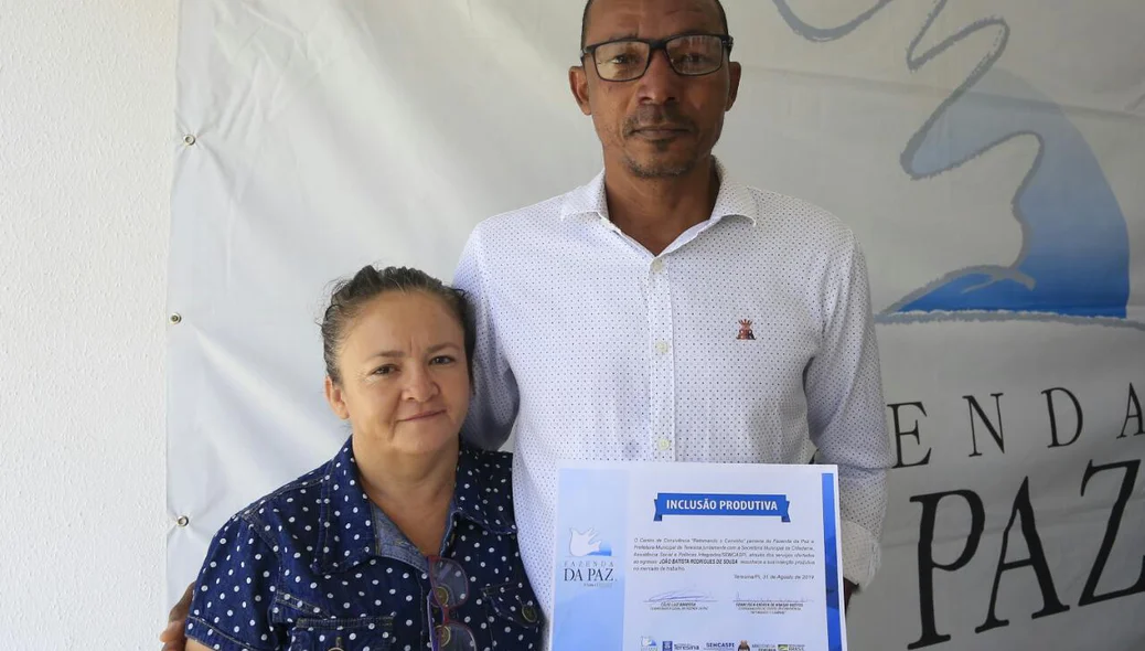 João Batista recebeu certificação