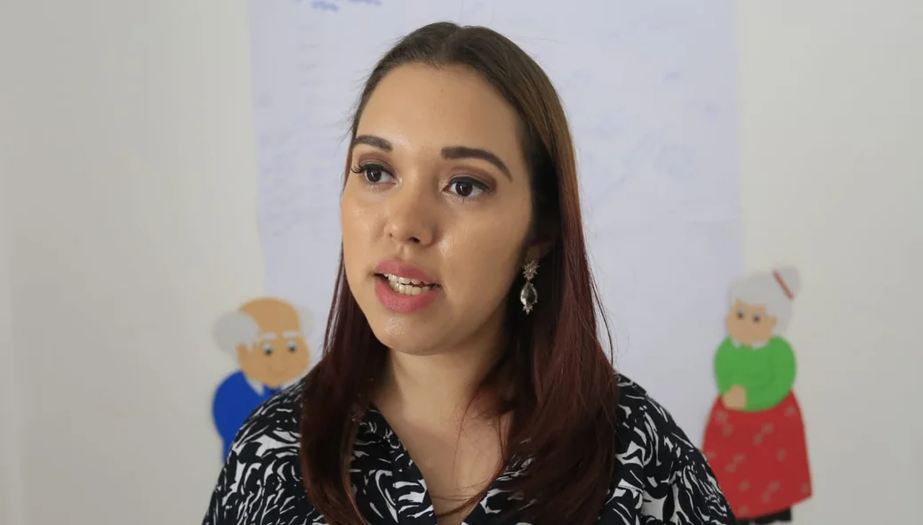 Stephanie Maria Santos, coordenadora do Centro de Convivência Jatobá