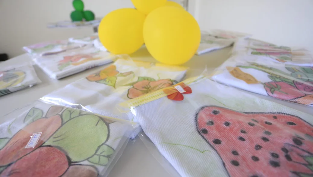 Trabalho realizado pelos idosos no Centro de Convivência Jatobá