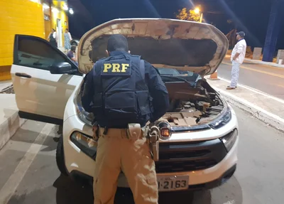 Veículo roubado recuperado