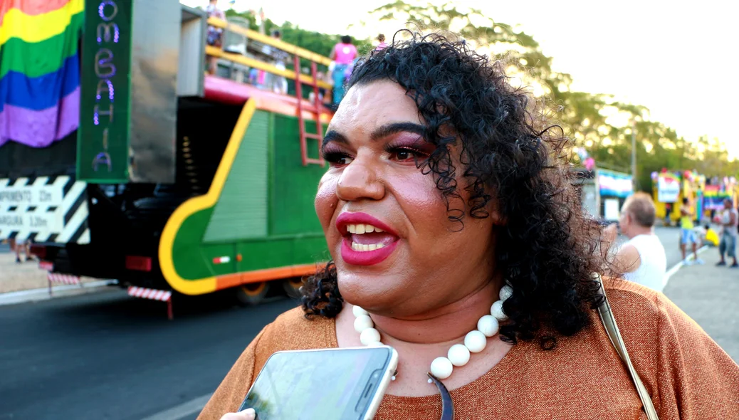 Letícia Carolina, primeira professora transexual da UFPI