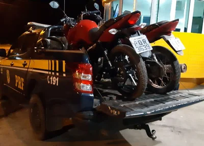 Motos com registro de roubo/furto são apreendidas pela PRF em Brasileira-PI