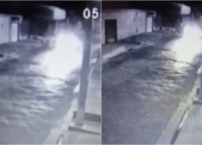 Câmera flagra assassinato de homem no Bela Vista