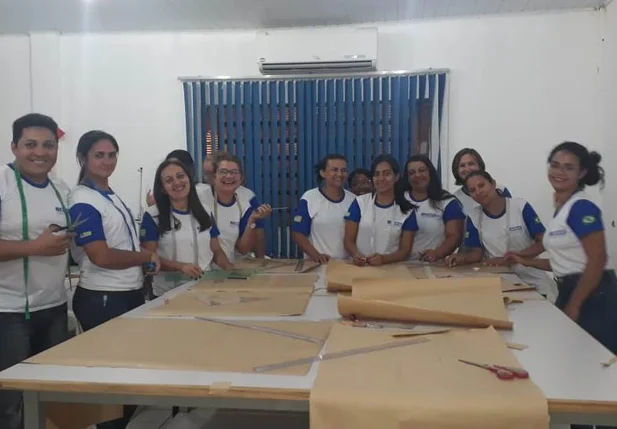 Estudantes do Senai Piauí