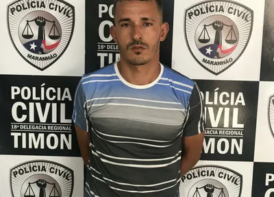 Leonardo Félix da Silva preso pela Força Tática