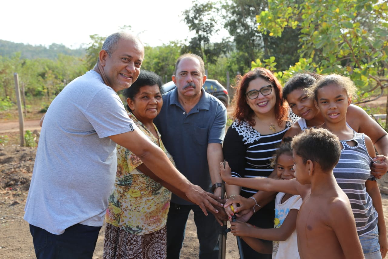 Patrícia Leal visita a comunidade São Pedro