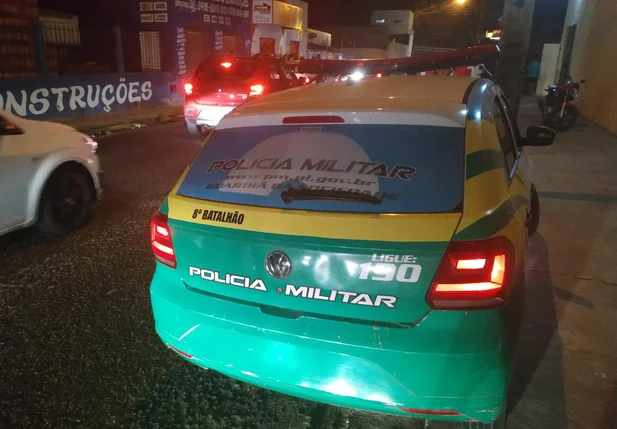 Polícia Militar foi acionada para atender a ocorrência