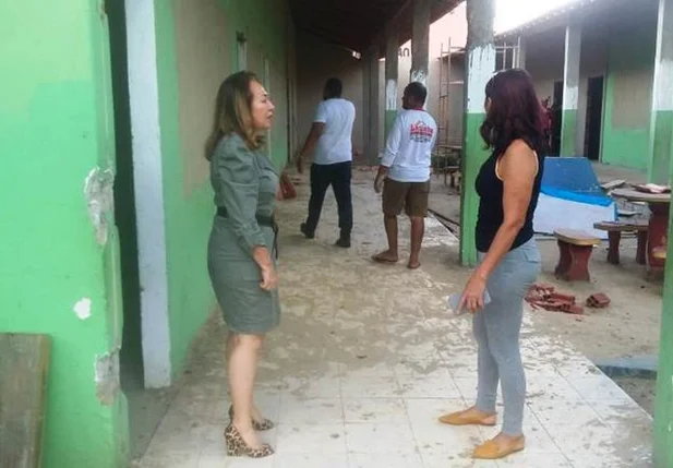 Prefeitura de Campo Maior amplia escola