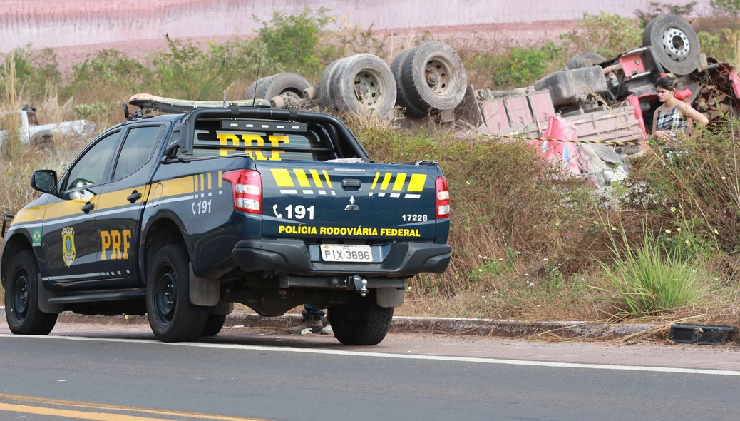 PRF esteve no local do acidente