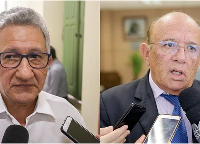 Luiz Júnior e Edson Melo