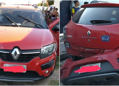 Carro recuperado pela POLINTER