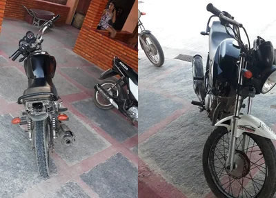 Motocicleta recuperada na zona rural de Luís Correia