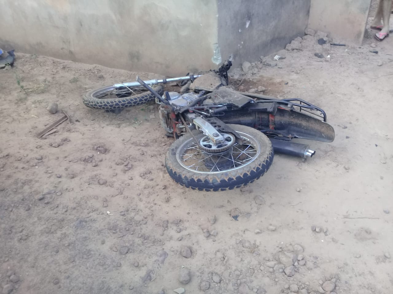 Sebastião Batista conduzia uma motocicleta antes de ser atropelado