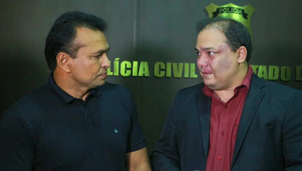 Fábio Abreu e Luccy Keiko