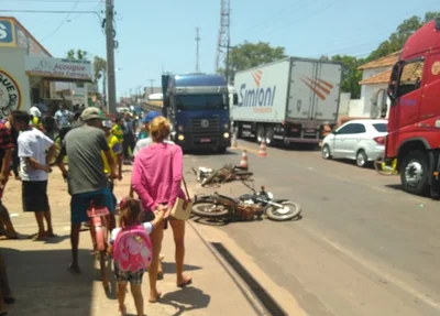 Motoqueiro morre em acidente com três veículos na BR 343 