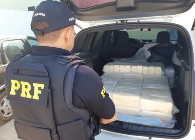 Carga de 200 kg de queijo apreendido pela PRF