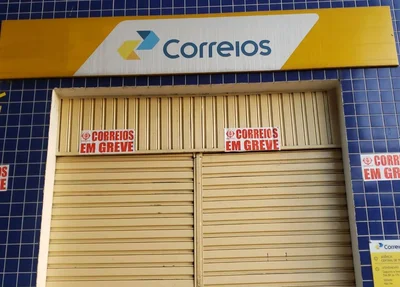 Correios em greve