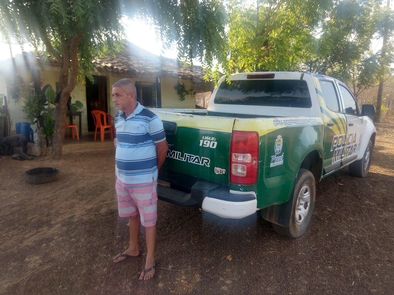 Erimar Rocha de Araujo preso em Sigefredo Pacheco