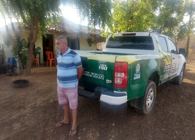 Erimar Rocha de Araujo preso em Sigefredo Pacheco