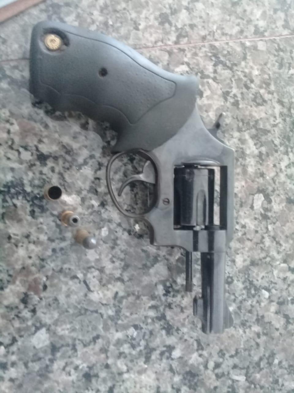 Arma apreendida pela PM de Timon