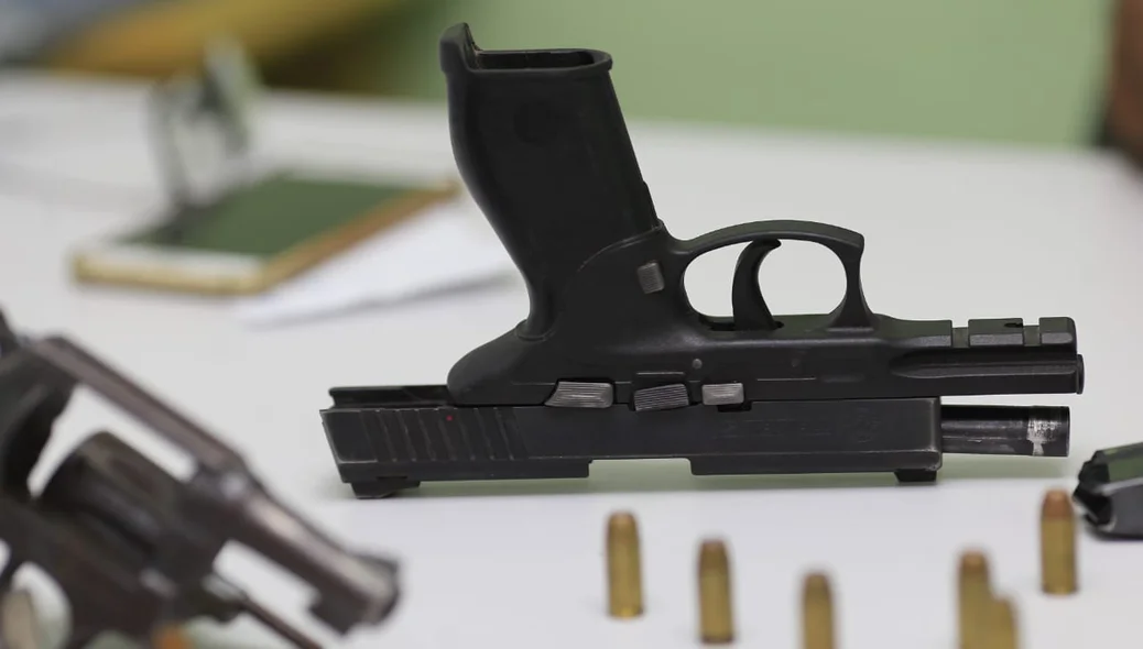 Arma utilizada no crime