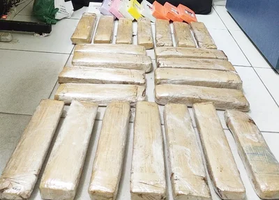 Droga apreendida pela Polícia Civil