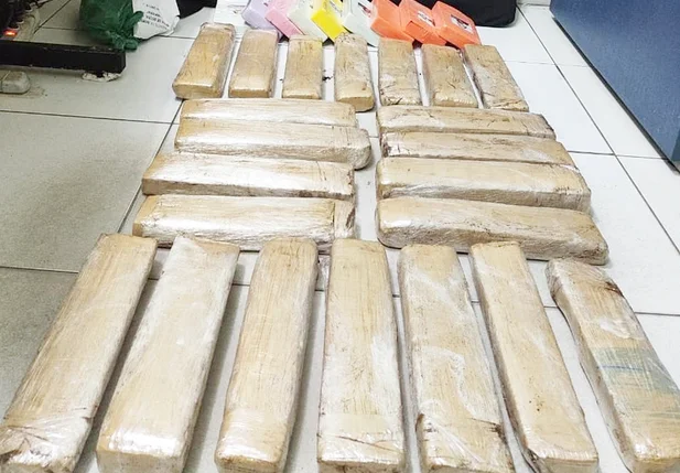 Droga apreendida pela Polícia Civil