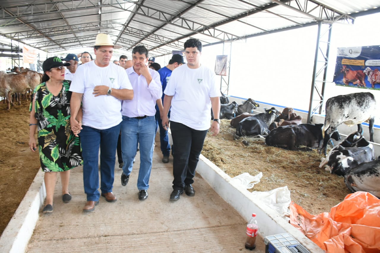 Wellington Dias visita Expoagro