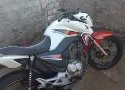 Motocicleta roubada 