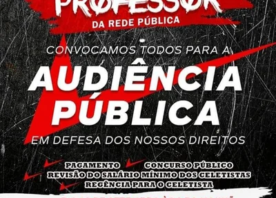 Professores paralisam atividades em Parnaíba