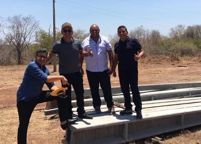 Foto postada pelo prefeito Airton Veloso