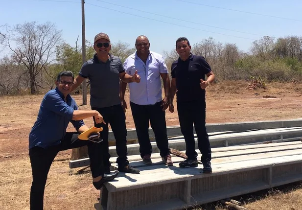 Foto postada pelo prefeito Airton Veloso