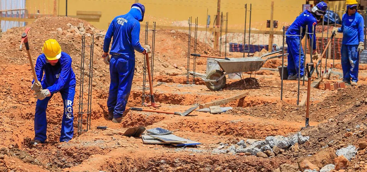 Inicio das obras do centro de formação 