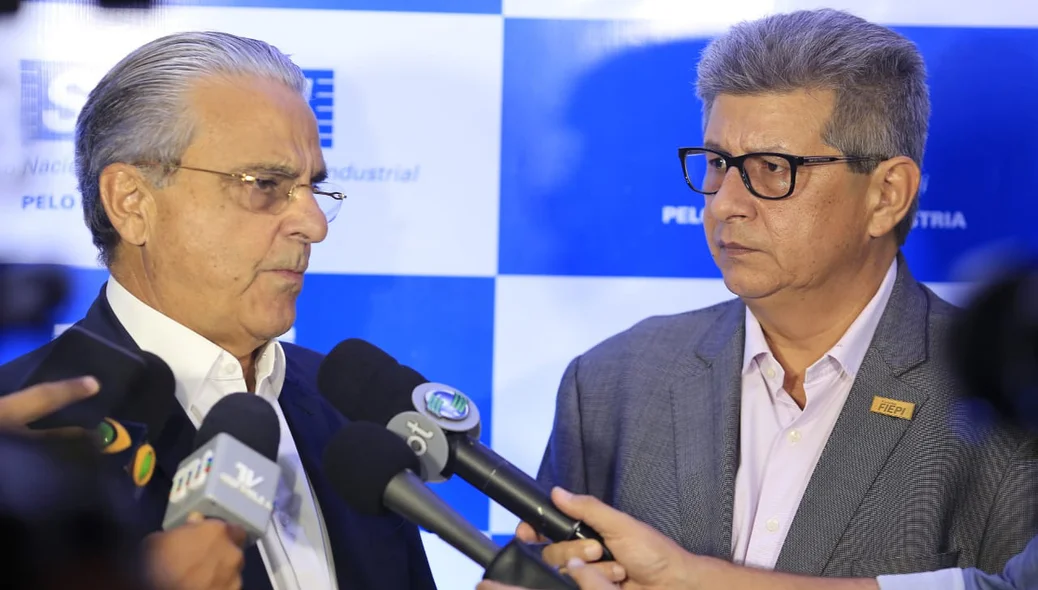 Presidente da CNI, Robson Braga e Zé Filho