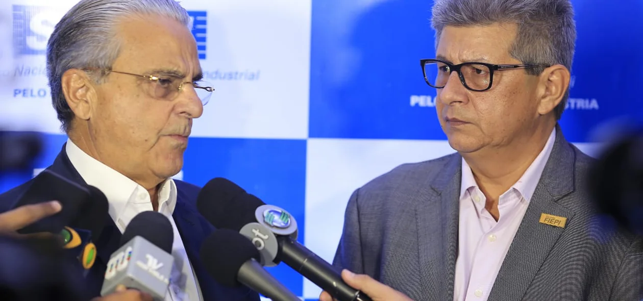 Presidente da CNI, Robson Braga e Zé Filho
