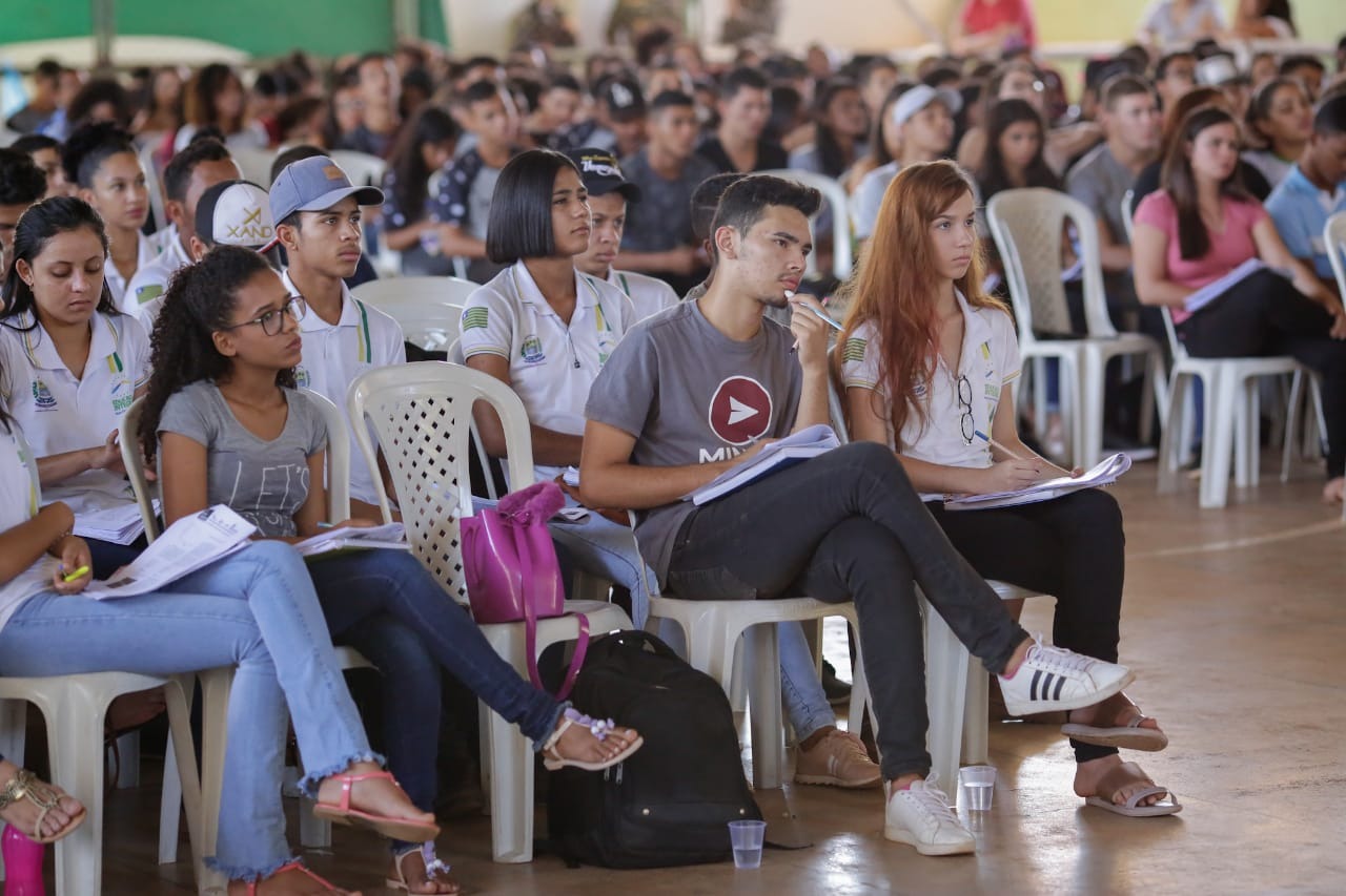 Estudantes no Pré-Enem Seduc