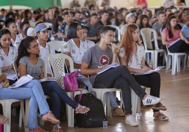 Estudantes no Pré-Enem Seduc
