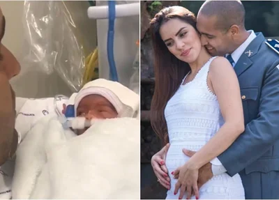 Pai canta para bebê após morte da noiva em São Paulo