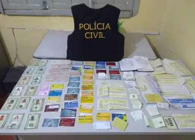 Polícia apreende cartões em Marcos Parente