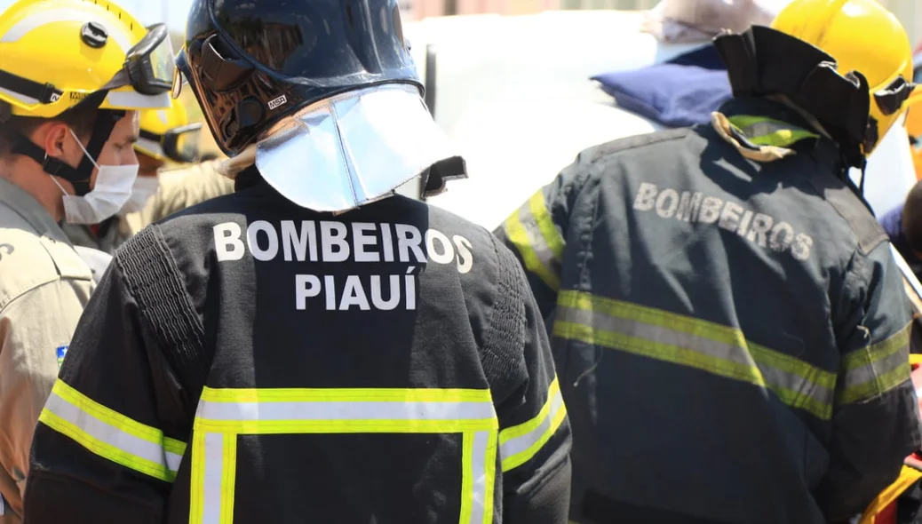 Equipe de resgate do Corpo de Bombeiros