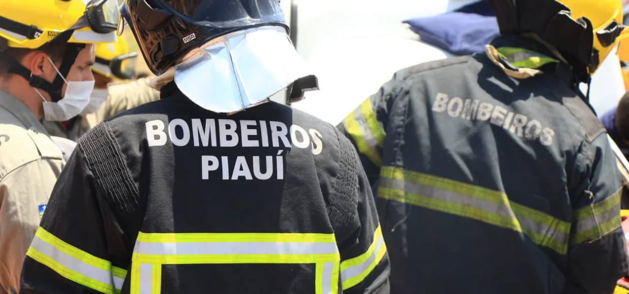 Equipe de resgate do Corpo de Bombeiros